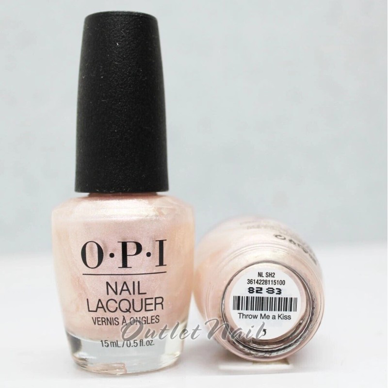 OPI Nail Lacquer Polish - Throw Me A Kiss -