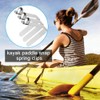 Stainless Kayak Paddle Spring Snaps, 9.5x6mm Pole Push Button Spring