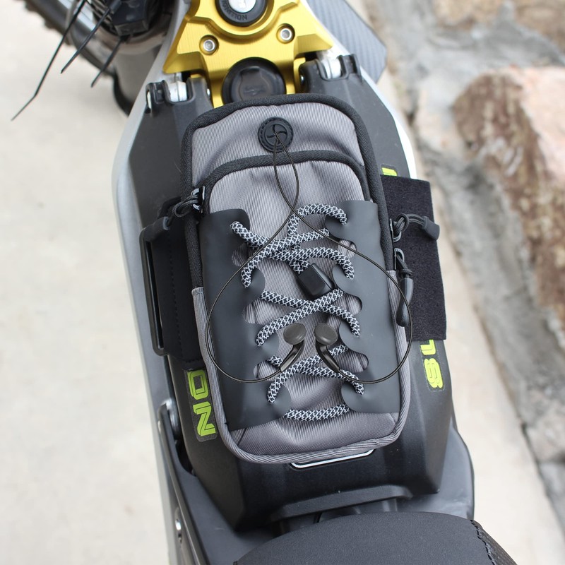TIRGE Motorcycle Front Frame Bag Storage Bag For Light Bee