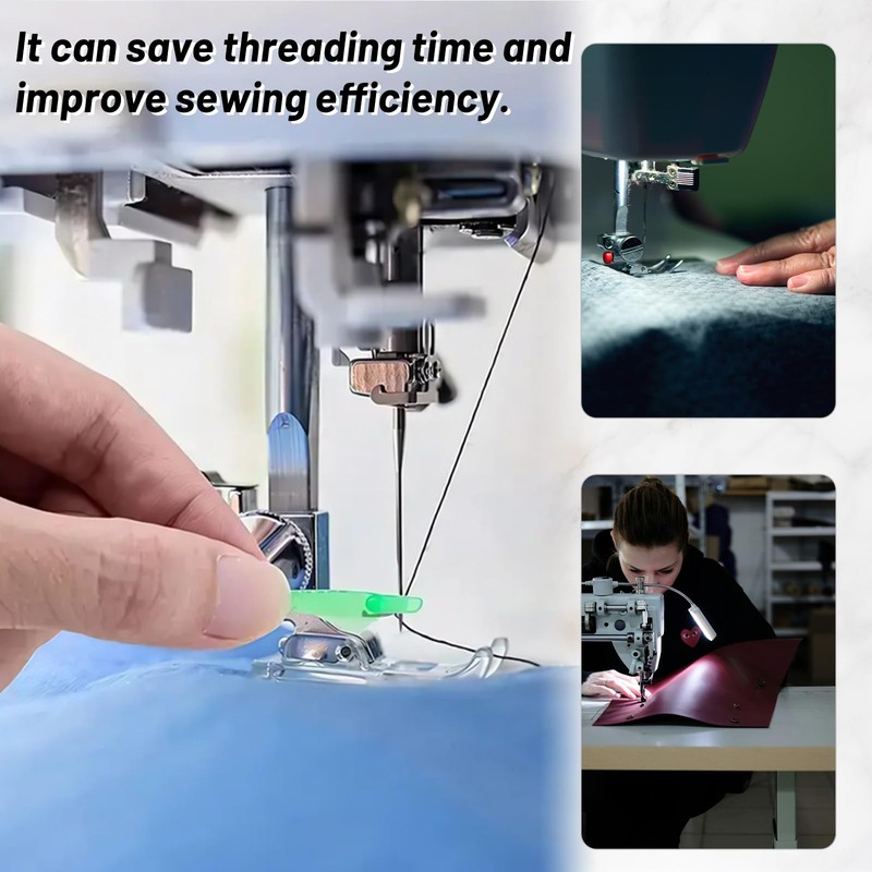 MAEXUS Needle Threader Threading Aid for Sewing Needles Fish Mouth