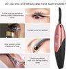 Electric Heated Eyelash Curler Digital Longlasting Electric Eyelash Curler for