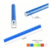 LuminKing Reflective Strips for Bicycle Spokes - 72-Piece Spoke Covers,