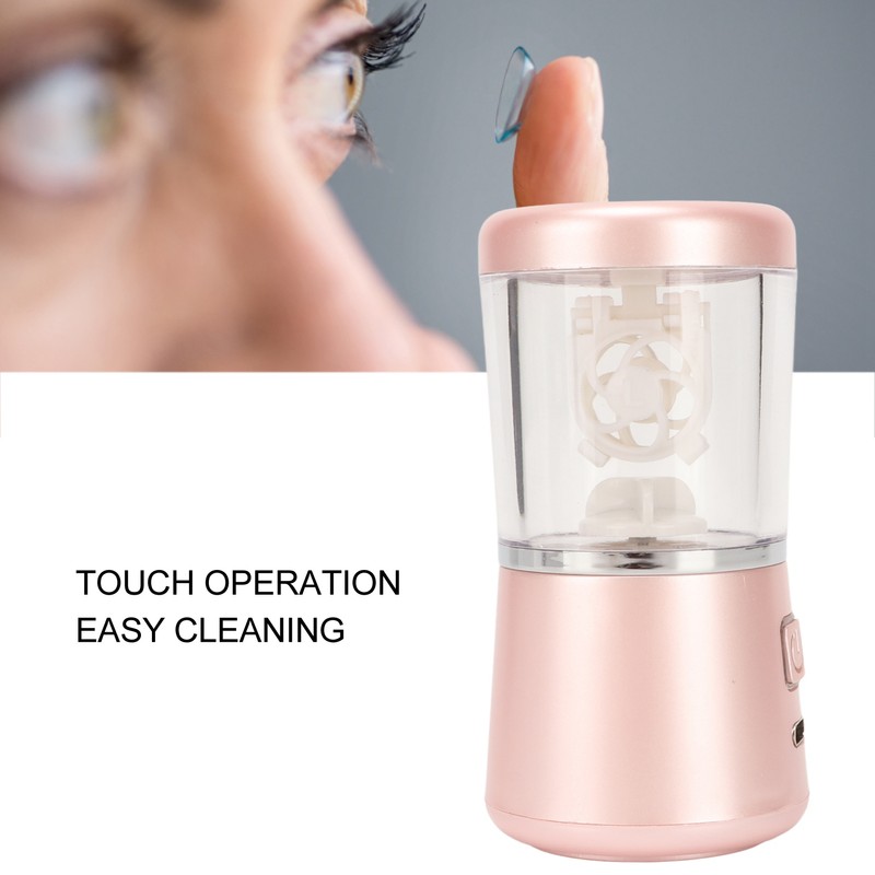 Contact Lens Cleaner USB Charging Automatic Portable Tear Proteins Removal