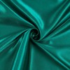 Satin Fitted Sheet, 180 x 200 cm, Dark Green, Green,