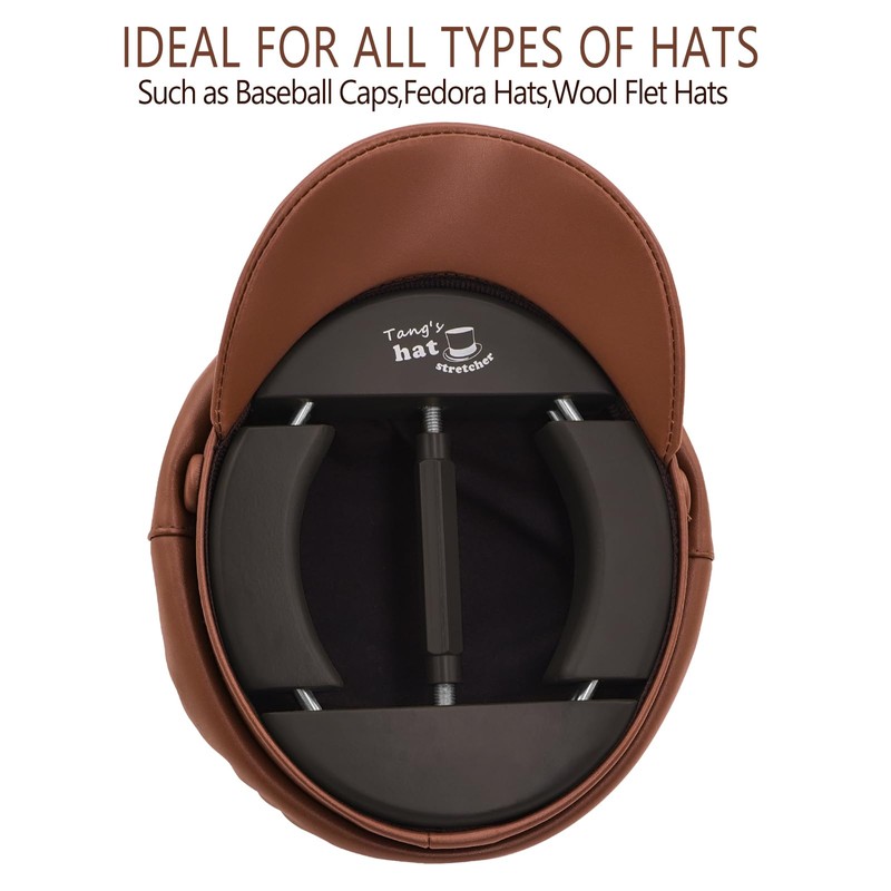 Tang's Cowboy 4-Way Hat Stretcher for Men&Women,Hat Stretcher for Baseball
