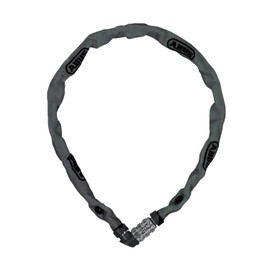 ABUS 1200 Bicycle Key Lock Road Bike Key Chain Lock Dial Type 43.3 inches (110 cm) Gray