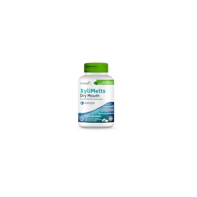 Oracoat XyliMelts for Dry Mouth Night Time or Day -