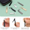 Zipper Pull Replacement for Small Holes, Detachable Tiny Zipper Replacement