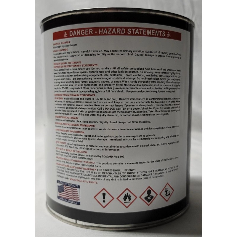 Vision Auto Paints # 2298 High Gloss Kubota Orange Single