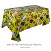 Halloween Plastic Tablecloth Set for Party Tables – 3-Pack Pumpkin,