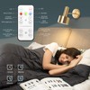 KELUOLY Battery Operated Wall Lights Set of 2, Wireless Battery
