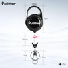 Pullther Reel Keychain Pin-on Reel Key Reel with Carabiner, Anti-loss