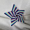 Moonlight Jade STKR081 Black Purple Aqua Yellow Pink Twisted STAR