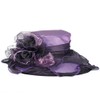 Kentucky Organza Derby Top Hats for Women Sun Visor Cap