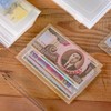 300 fundas de moneda, soporte transparente para dólares con caja