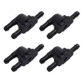 4 Pcs Windscreen Washer Non Return Valve Check Hose Tee T 3 Way 8532128020 Compatible with 4 Runner Corolla Highlander Land Cruiser Prado Mirai Tundra Sequoia