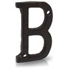 Basic Fundamentals 3-Inch Cast Iron Letters for Wall and Mailbox