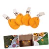 Cabilock 4Pcs Tablecloth Weights Clips Waterdrop Decorative Tablecloth Pendants Windproof