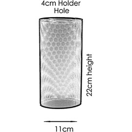 LEDSone Industrial Style Metal Cage Easy Fit Wire cage Lampshade for Indoor Pendant Lights Lights Shade for Dining Room Bedroom Loft Hallway (Rustic Red 2)