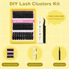 HEYWINK Lash Clusters Kit 60D 80D 100D Thick Cluster Eyelash