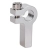 3Pcs Tube Clamp Hub Aluminum Shaft Clamping M4 Thread Mounting