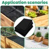 JDNOL 2PCS 160cm x 290cm Large Planter Liners for Wooden
