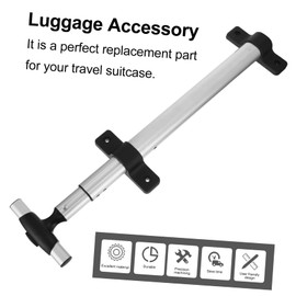 CALLARON 1pc Single Tie Rod Lug Trolley Business Accessories Aluminum Hand Truck Stretchable Telescopic Handle Luggage Telescopic Handle Telescopic Rod for Suitcase Travel Suitcase Handle