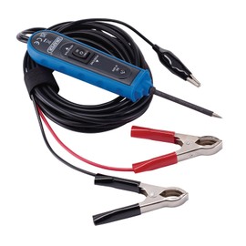 Draper 61820 6-24V Auto Probe DC Power Circuit Electrical Tester, Blue and Black, One Size