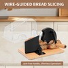 CAWIU Upgraded Manual Bread Slicer for Homemade Sourdough, Adjustable Thickness