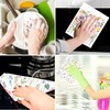 Deorfuy Swedish Dishcloths for Kitchen, 6PCS Wildflower Cellulose Sponge Reusable