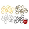 CRAFTMEMORE Open Jump Rings, Split Rings Connectors for DIY Jewelry