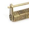 Retro Padlock, Classic Ancient Style Chinese Combination Lock for Jewelry