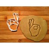Sweet Prints Inc Okay Hand Cookie Cutter - Dishwasher Safe