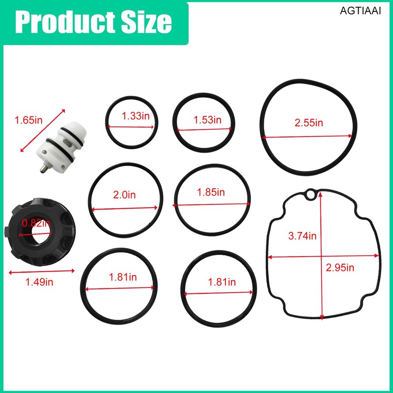 RN46-RK for Bostitch Roofing Nailer Gun Rebuild Kit,O-Ring Kit 191777