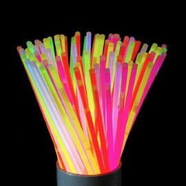 Generic Bracelets Luminosi 100 Pz Multi Colour