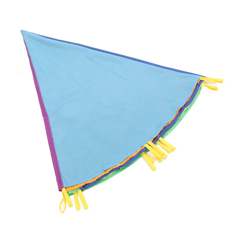 Kids Rainbow Parachute Physical Exercise Sensory Training Kindergarten Outdoor Group