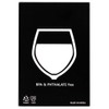 BOSO Portable Collapsible Plastic Wine Glass (BPA Free) with a