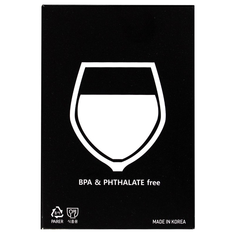 BOSO Portable Collapsible Plastic Wine Glass (BPA Free) with a
