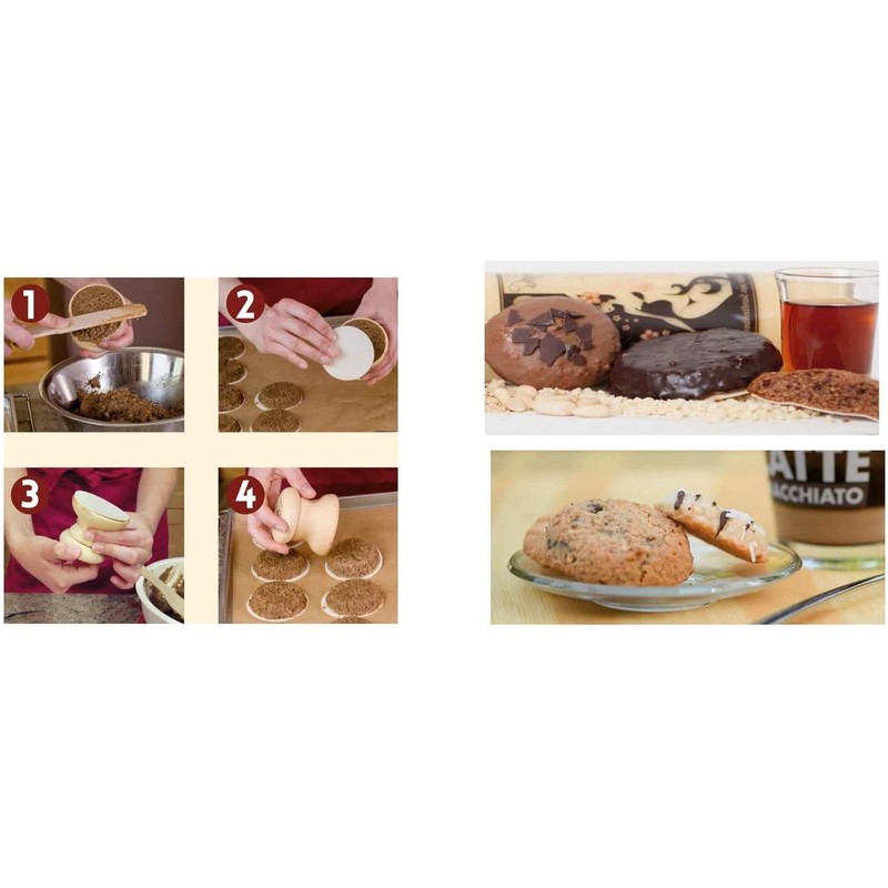 Neustanlo® Gingerbread Bells Economy Set with Spatula Gingerbread Mould Gingerbread