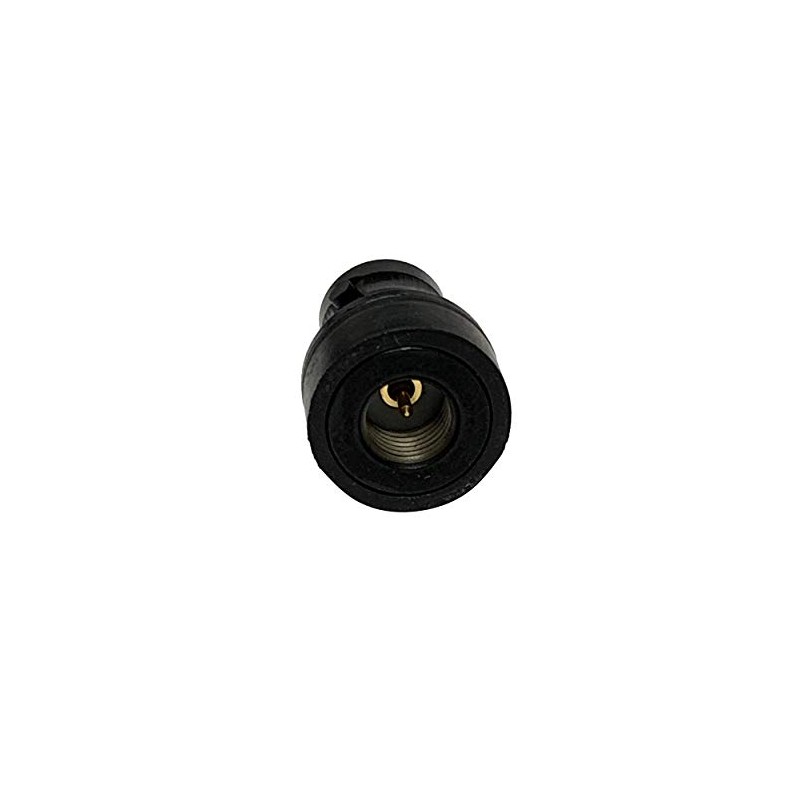 BNCJ‑SMAP Low Profile Black SMA‑to‑BNC Adapter 50 Ω SMA Male to