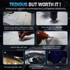 Twinkle Starlight Headliner Kit, 500pcs 0.03in/9.8ft, 16W LED Star Ceiling