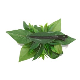 Hawaiian Hair Clip Foam Purple Plumeria Flower Cluster from Maui, Hawaii