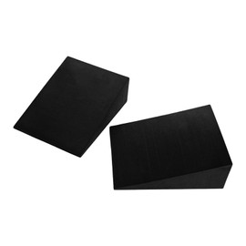 Squat Wedge Block - EVA Yoga Foam Wedge | Supportive Yoga Block | Support Foam Incline Slant Board | Workout Yoga Blocks for Fitness, Pushup, Weightlifting, Foot Stretching
