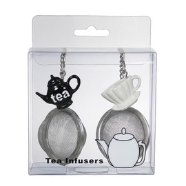 Prodyne Tea Party Stainless Steel, Tea Ball Infusers, Set of 2