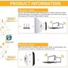 GUVGMY WLAN Repeater, WLAN Amplifier 300 Mbit/s 2.4 GHz WiFi