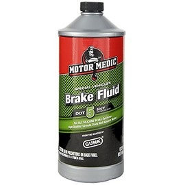 Motor Medic M4032/6 DOT 5 Silicone Brake Fluid - 32 oz.
