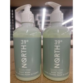 39 Degrees North 2 Bottles 39 Degrees North BODY WASH Eucalyptus Lavender 8.5oz - Marriott