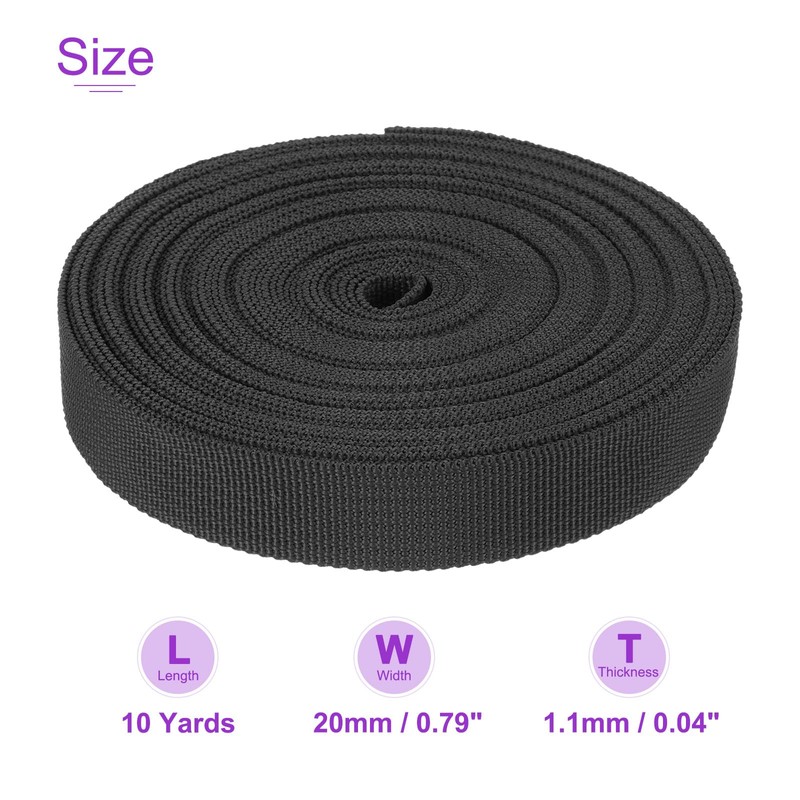 DMiotech 10 Metres 9 m x 20 mm Wide Nylon
