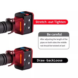 leikefitness Pull-Up Bar For Door Frame Chin Up Bar Upper Body Workout