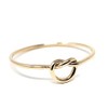 10k Solid Gold Stacking Knot Ring (yellow-gold, 7.5)